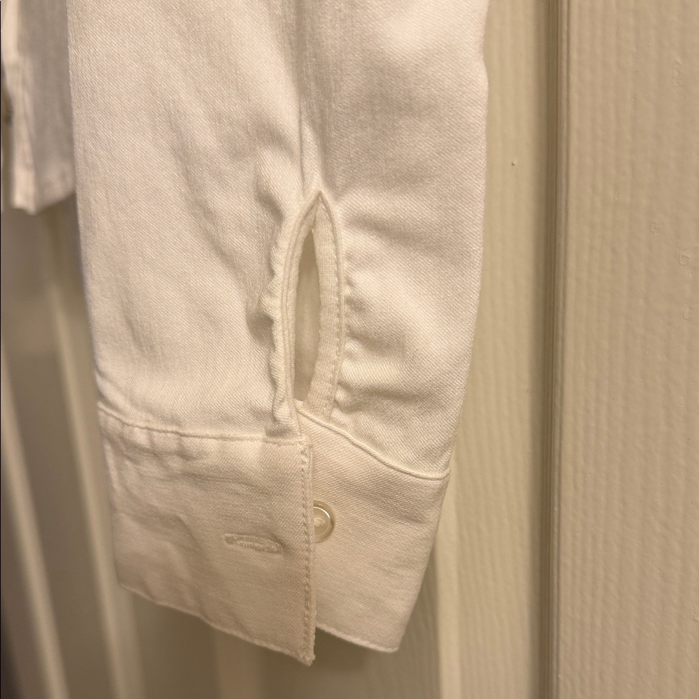 Silence + Noice White Zip Jacket - Picture 6 of 9